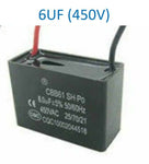 CBB61 Fan Starting Capacitor 1uF, 1.5uF, 1.8uF, 2uF, 2.5uF, 3uF, 3.5uF, 4uF, 6uF, 8uF, 10uF for Ceiling Fan