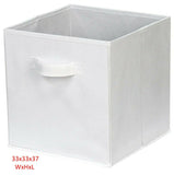 High Quality Fabric Foldable Folding Storage Cube Box for Kids Toy Organiser-AU