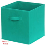 High Quality Fabric Foldable Folding Storage Cube Box for Kids Toy Organiser-AU