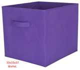 High Quality Fabric Foldable Folding Storage Cube Box for Kids Toy Organiser-AU