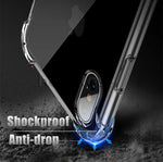 Clear Shockproof Silicone TPU Back Case Cover Air Cushion iPhone 11 Pro X XS -AU