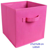 Foldable Folding Storage Cube Storage Box Bookcase Fabric Cubes Toy Organiser