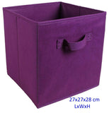 Foldable Folding Storage Cube Storage Box Bookcase Fabric Cubes Toy Organiser