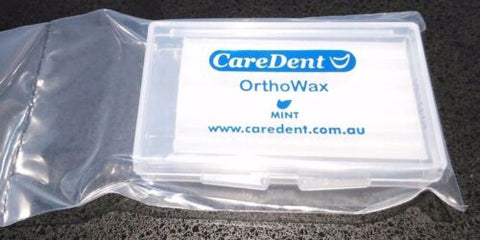 CareDent Orthowax Mint Professional Pack Of 5 Sticks